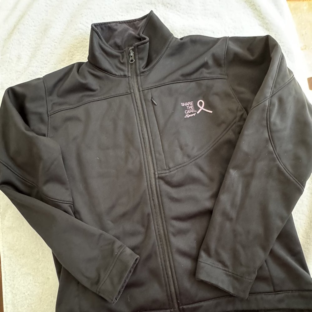 Share the Care Woman's Sport Jacket - Breast Cancer Awareness -size Large